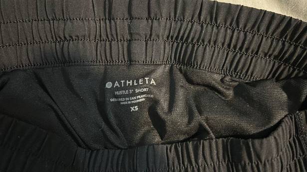 Athleta Black Hustle Shorts