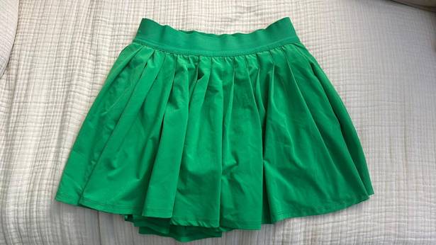 Tennis Skirt Green Size XS
