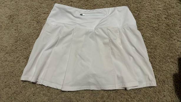 90 Degrees by Reflex White Tennis Skirt