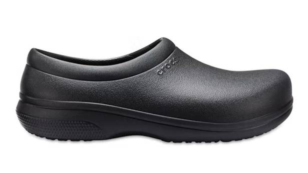 Crocs On the Clock Slip Resistant Work Slip-on Shoes