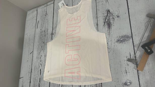 Zyia Light Pink Athletic Tank Sz XL.