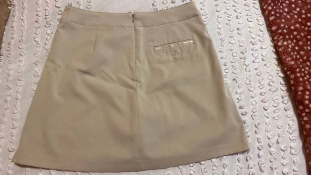 Lady Hagen Tan Golf Skirt