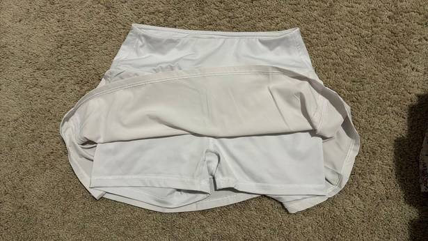 90 Degrees by Reflex White Tennis Skirt