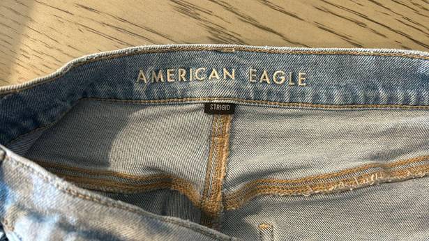 American Eagle High Waisted Mom Shorts Strigid