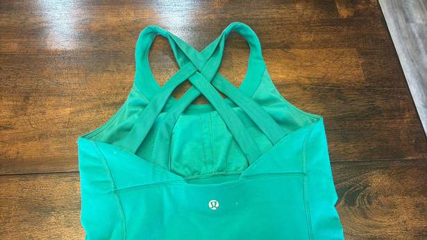 Lululemon Green Tanktop