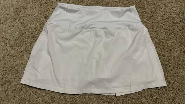 90 Degrees by Reflex White Tennis Skirt