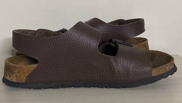 Birkenstock Birki's by  Brown Dual Front Strap Sandals Size EUR 38 Womens/Mens