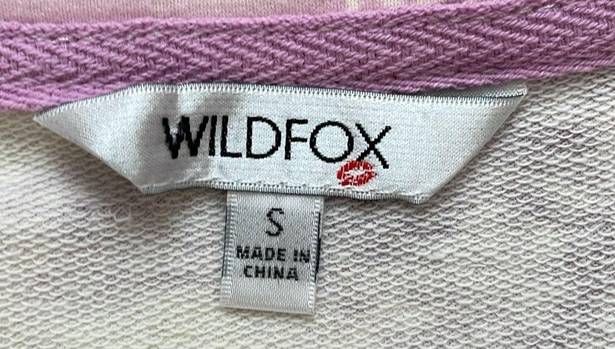 Wildfox NWT  lavender purple tie dye knit top sz S