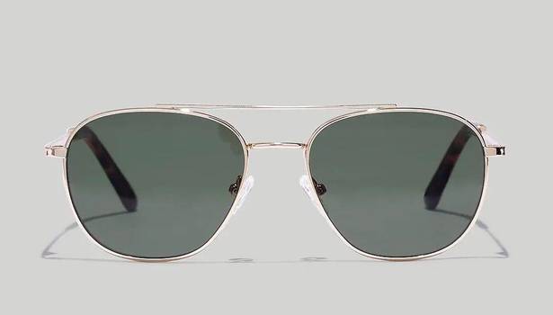 Madewell Suffolk Aviator Sunglasses