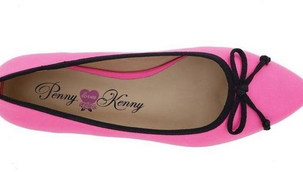 Penny Loves Kenny  Attack Pink Ballet Flats