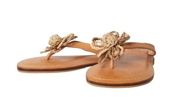 Daisy Sara Stewart Brown  Sandals Size 8