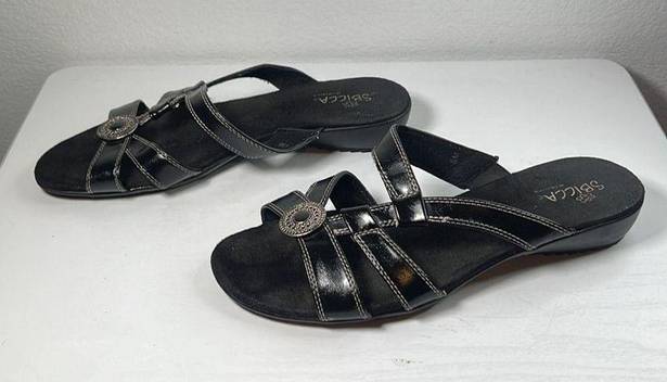 sbicca Womens Black  Sandals Sz 8.5