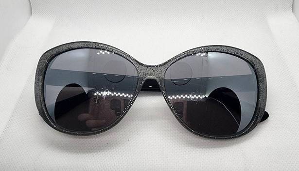 Juicy Couture  Gray Sparkly & Black Sunglasses