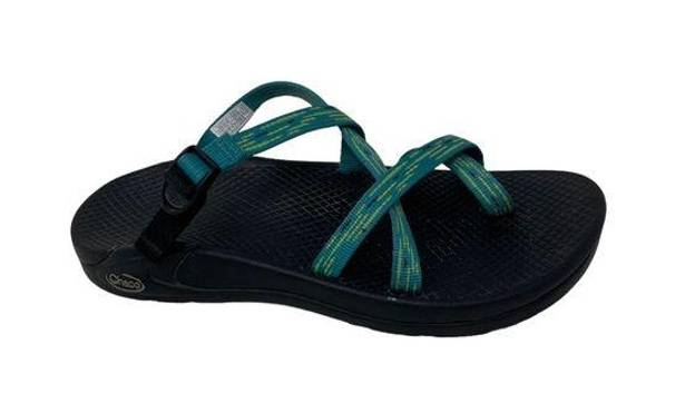 Chacos Chaco Zong Ecotread Stitch Teal Sandal Size 8 39