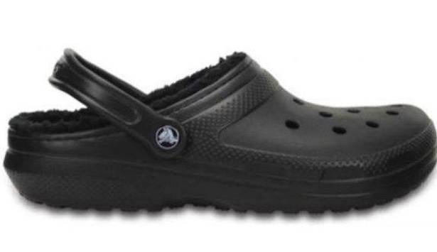 Crocs NEW  Black Classic Lined Clogs Size 8 Women’s 6 Men’s $60