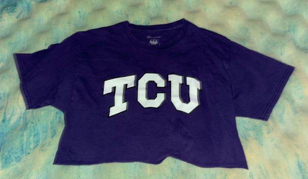 Champion TCU  Cropped T-Shirt