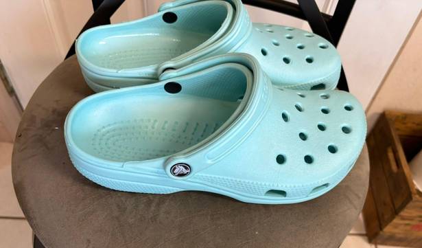 Crocs M8,W10 Blue Classic  Clogs