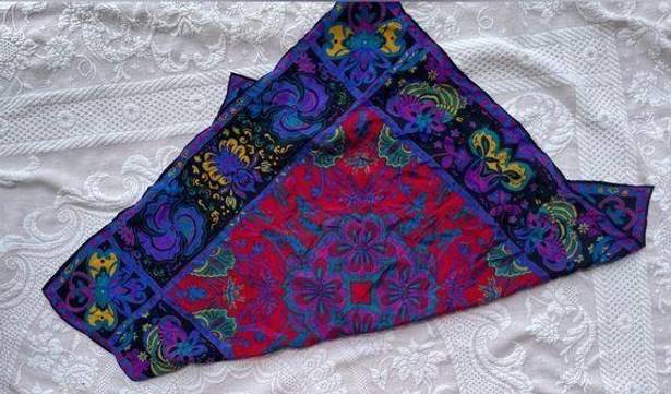 Vintage psychedelic scarf/handkerchief