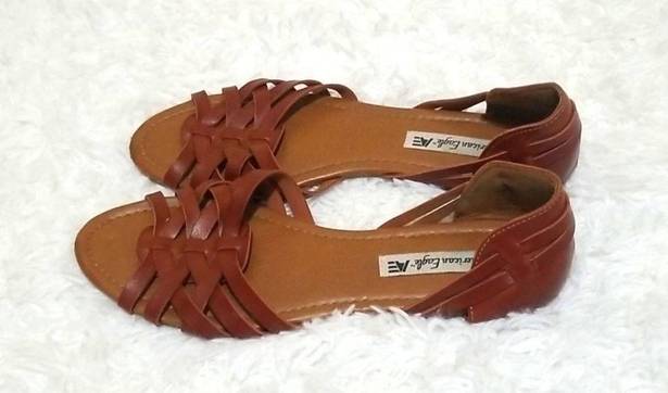 American Eagle   Brown Flats size 8.5