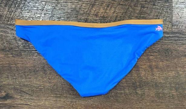 Patagonia  Nanogrip Swim Bikini Bottom Bayou Blue Athletic Active Size Large New