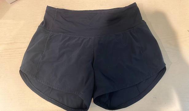 Lululemon navy speed ups size 0