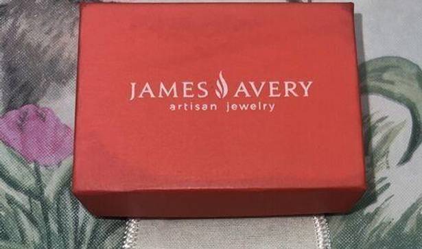 James Avery  Blue Ribbon Mom Charm Mothers Day Mommy Mama Sterling Silver 925