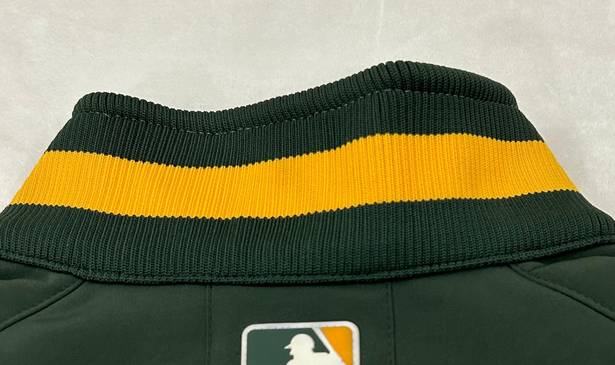 Majestic Oakland Athletics A’s Authentic On Field  Therma Base Green Jacket Adult L