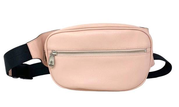 Royce New York Pink Leather Hip Bag / Crossbody Belt Bag