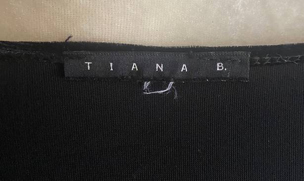 Tiana B IANA B-BLACK EMPIRE WAIST DRESS