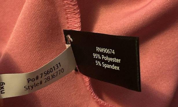 Boston Proper Small pink sleeveless,collard dress. NWOT