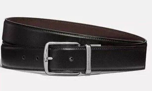 Coach  belt Harness Buckle Cut To Size Reversible Belt, 38” Or 95cm