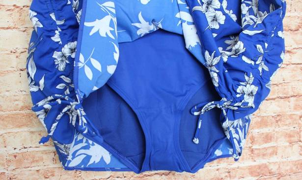 Lane Bryant Cacique | Floral Surf Drawstring Swim Skirt