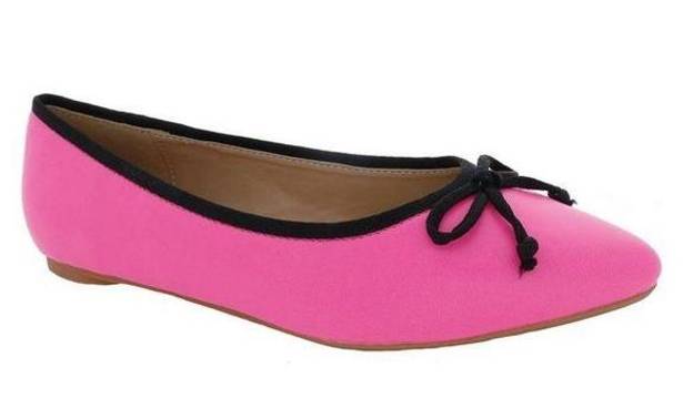 Penny Loves Kenny  Attack Pink Ballet Flats