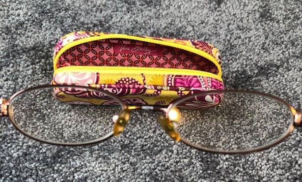 Vera Bradley  Bali Gold Frames With Matching Case 48 16 130