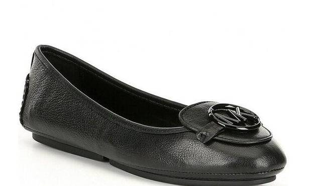 Michael Kors  Size 7 Lillie Moc Moccasins Ballet Flat Women’s Leather Slip-On