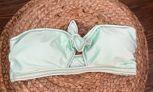 Vix Paula Hermanny  Light Mint Green Bikini Top Size Large