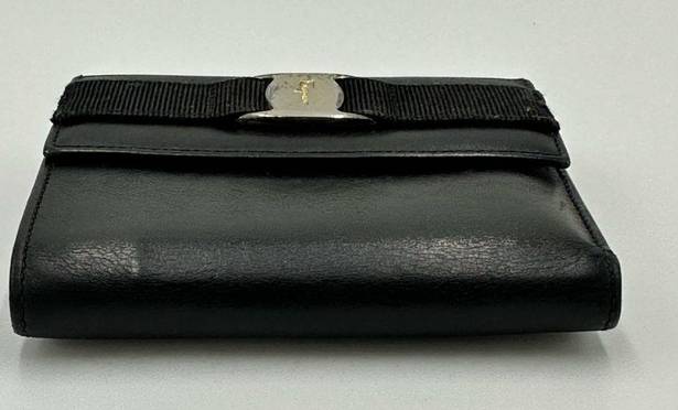 Salvatore Ferragamo  Vintage wallet Cordovan leather black