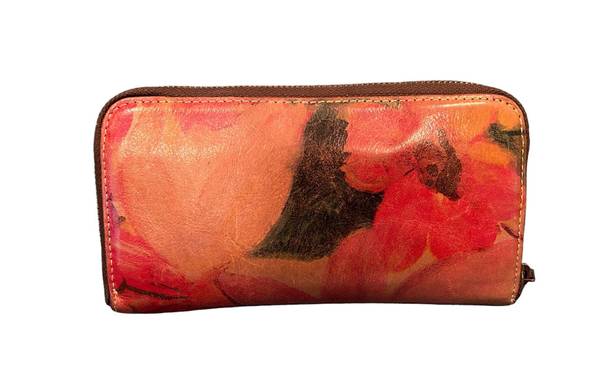 Patricia Nash Zip-Around  Floral Italian  Wallet for Women