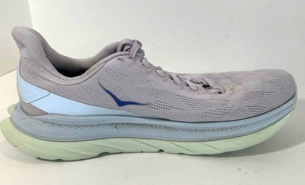 Hoka  One One Mach 4 Lavendar Womens Sz 9.5 Running Trail Athletic Shoe Sneaker