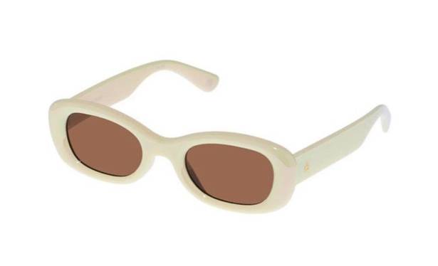 Revolve NWT  x AIRE Calisto Sunglasses in Iridescent Pineapple & Brown Mono