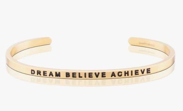 MantraBand Bracelet - Dream Believe Achieve