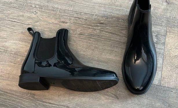 Rain Boots Black Size 9