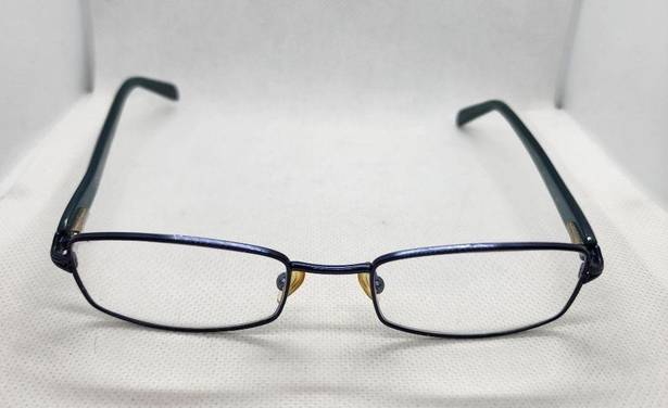 Oleg Cassini  Blue & Gray Prescription Glasses Frames