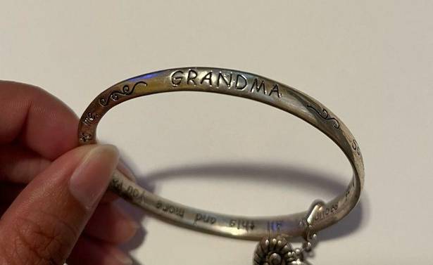 Brighton  “Grandma” Saying Bangle Bracelet