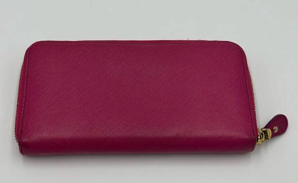 Salvatore Ferragamo  Gancini continental wallet Fuchsia Pink