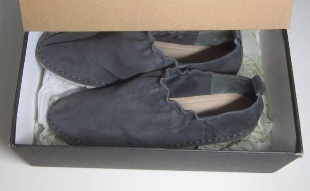 Kelsi Dagger  "Royce" Kid Suede Shoes in Dark Gray "Slate" Size 8.5 / 39 NEW!