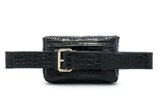 L'Academie Caden Belt Bag In Black