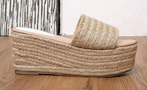 SheIn Espadrille Platform Sandal