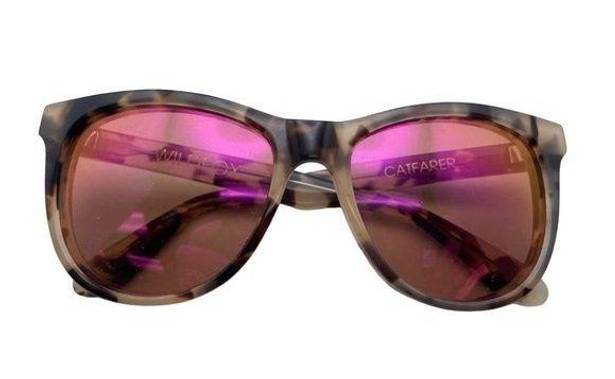 Wildfox  Couture 'Catfarer' Pink Mirror Lens Sunglasses NWOT