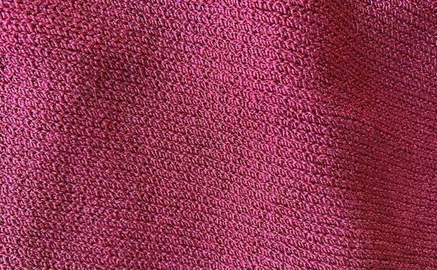 St. John  Collection Size 8 Fuchsia Santana Knit Wide Leg Sweater Pants Womens